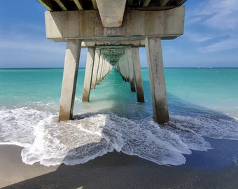 Venice Beach Pier Florida Photo Print