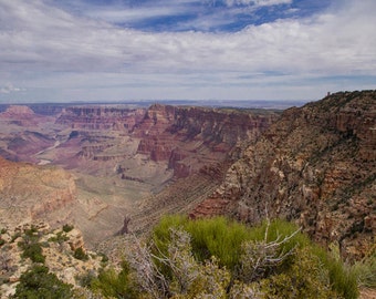 Grand Canyon Desert View Photo - 10x20  Panoramic Photography Print