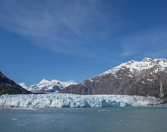 Margerie Glacier, Glacier Bay, Alaska Panorama Print - 10x20 Landscape Photo Print