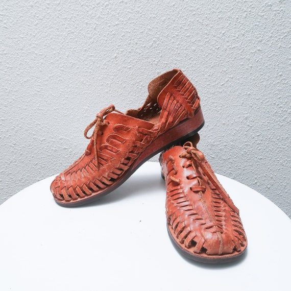 1970's Mario Valentino Brown Leather Braided Wedge Shoes - SOLD – Nomad  Vintage