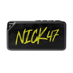 NICK 47 Jabba Bluetooth Speaker - Wireless Audio for Parties, Outdoor Adventures, or Home Use, Music Lover Gift, Decorative Speaker