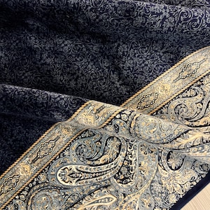 7X10 ft Silk Rug, Medium Silk Rug, Rug for Living Room, High Quality Silk Rug,Luxury Silk Rug, Home Decor, Qum Silk Rug