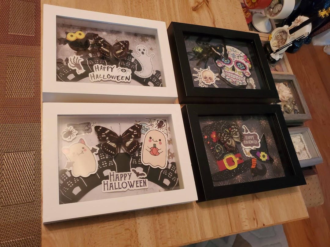 WHITE BUTTERFLY 5X7 PHOTO FRAME main image 1