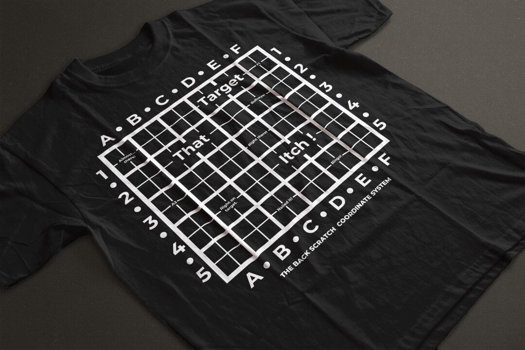 Scratch T-shirt: the Ultimate Back Scratch Guide - Etsy