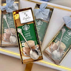 Wedding Bulk Coffee Box Favors,  Starbucks Party Favors, Personalized Gift, Unique Wedding Favors, Bridal Shower Gifts, Wedding Favors