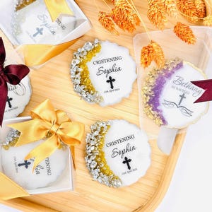 Custom Baptism Magnet Favors, Mi Bautizo, Christening Favors, First Communion Gift, Personalized Baptism Gift Party Favors, Baptism Gift Boy