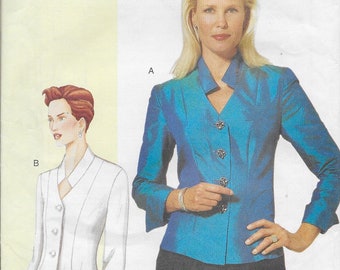 Vogue 7360 Misses'/ Misses' Petite Blouse Sizes Bust 32"-36" Today's Fit by Sandra Betzina UNCUT Pattern 2000