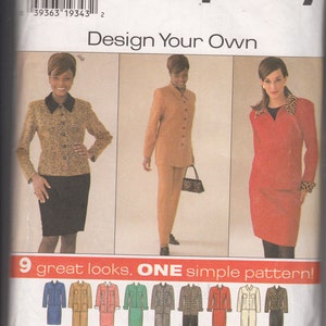 SALE Simplicity 7311 Misses' Suit Sizes 12, 14, 16 UNCUT Pattern