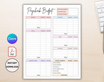 Minimalist Daily Habit Tracker, Digital Routine Template for Goodnotes Notability, Printable Everyday Goal Planner, PDF Instant Download