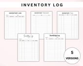 5 Inventory Tracker Bundle. Business Product Inventory List. Inventory Management Form. Inventory Sheet. Inventory Organizer. Printable PDF