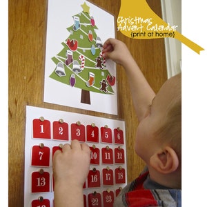 Christmas Advent Calendar Print at home image 1