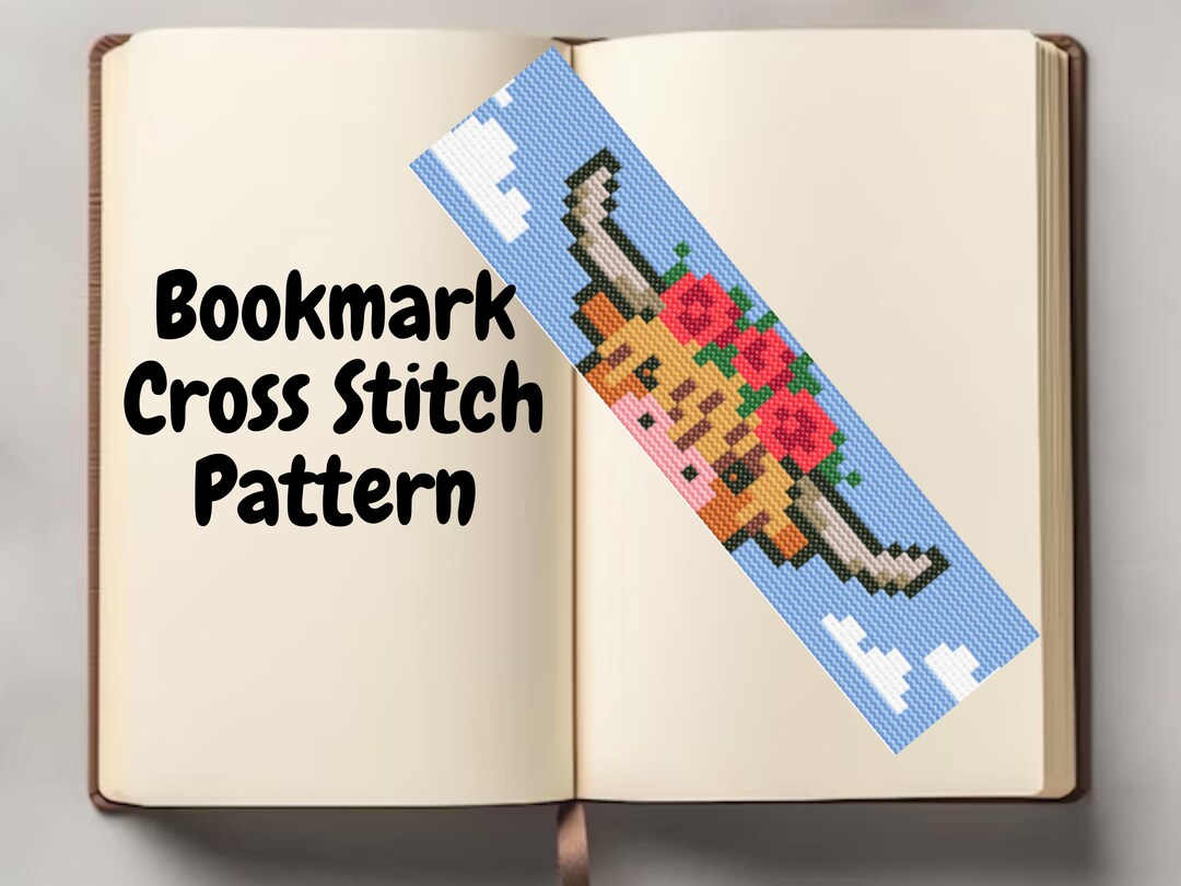Highland Cow Bookmark Cross Stitch Pattern - Instant Download - Etsy