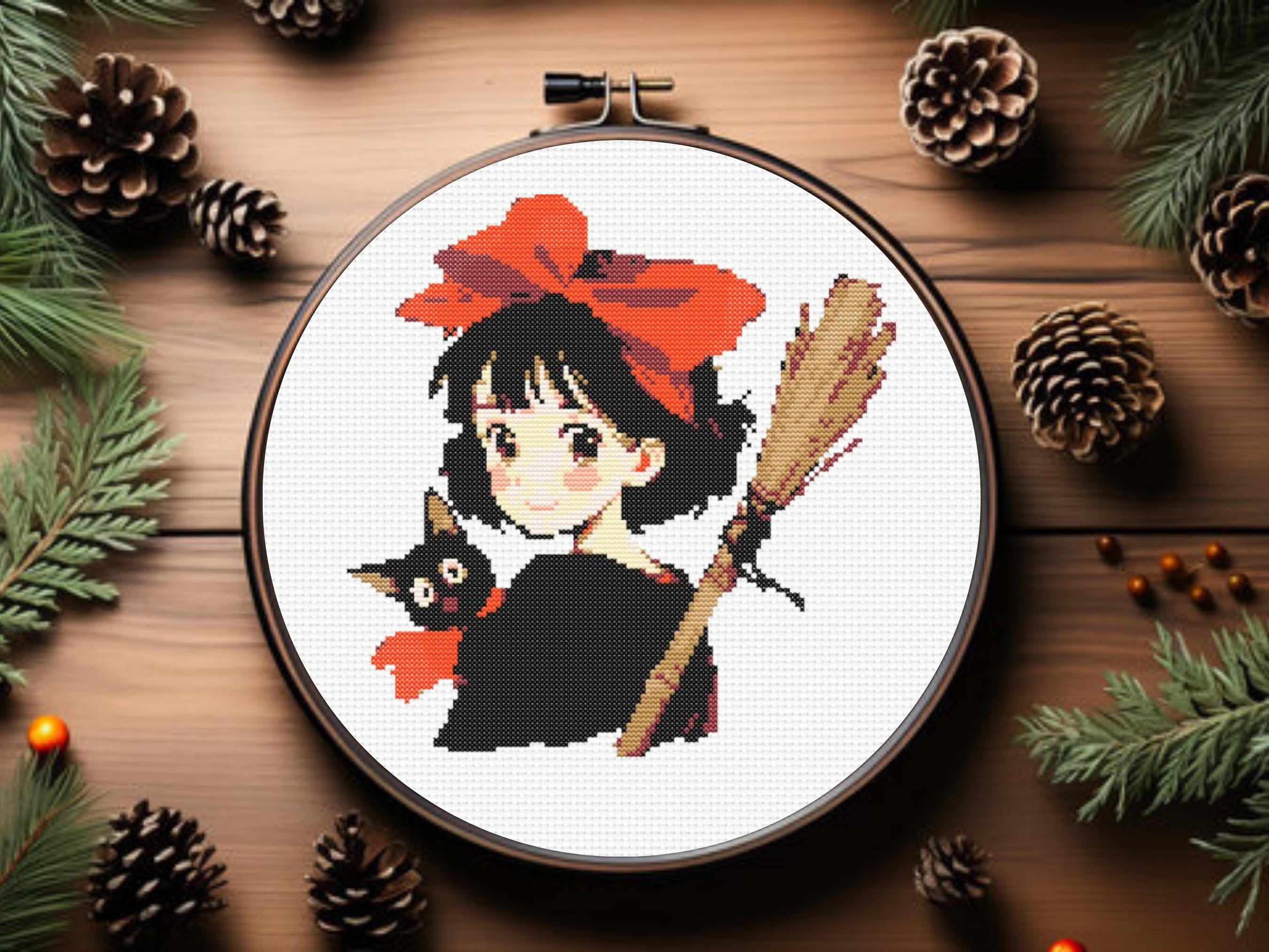 kiki様　オーダーページ Kiki Cross Stitch Pattern , Anime Cross Stitch Pattern, Instant