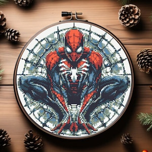 Hero Cross stitch pattern -  instant download,