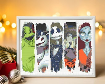 Jack  Cross Stitch Pattern - Nightmare Before Festive, Instant Download