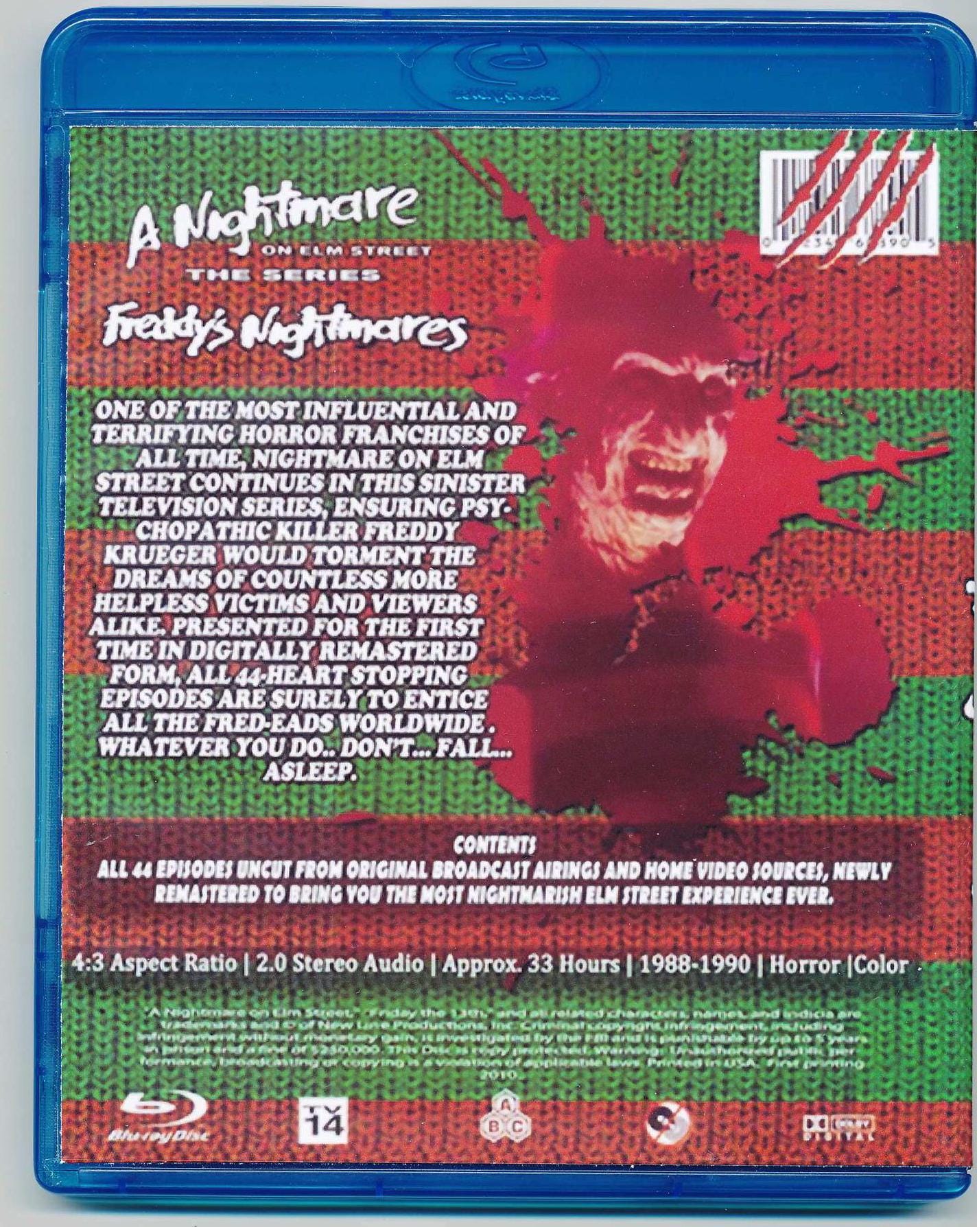 Freddy's Nightmares the Complete TV Series Blu-ray Set - Etsy Freddy's Nightmares the Complete TV Series Blu-ray Set - Etsy