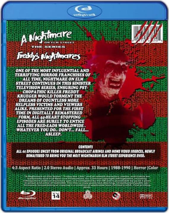 Freddy's Nightmares - the Complete TV Series Blu-ray Set
