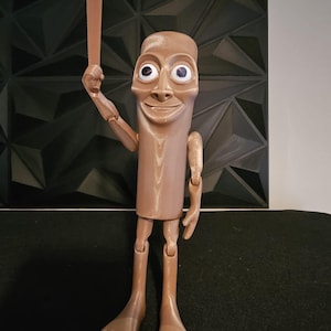 3D Printed Tung Tung Sahur Italian brainrot character Figurine