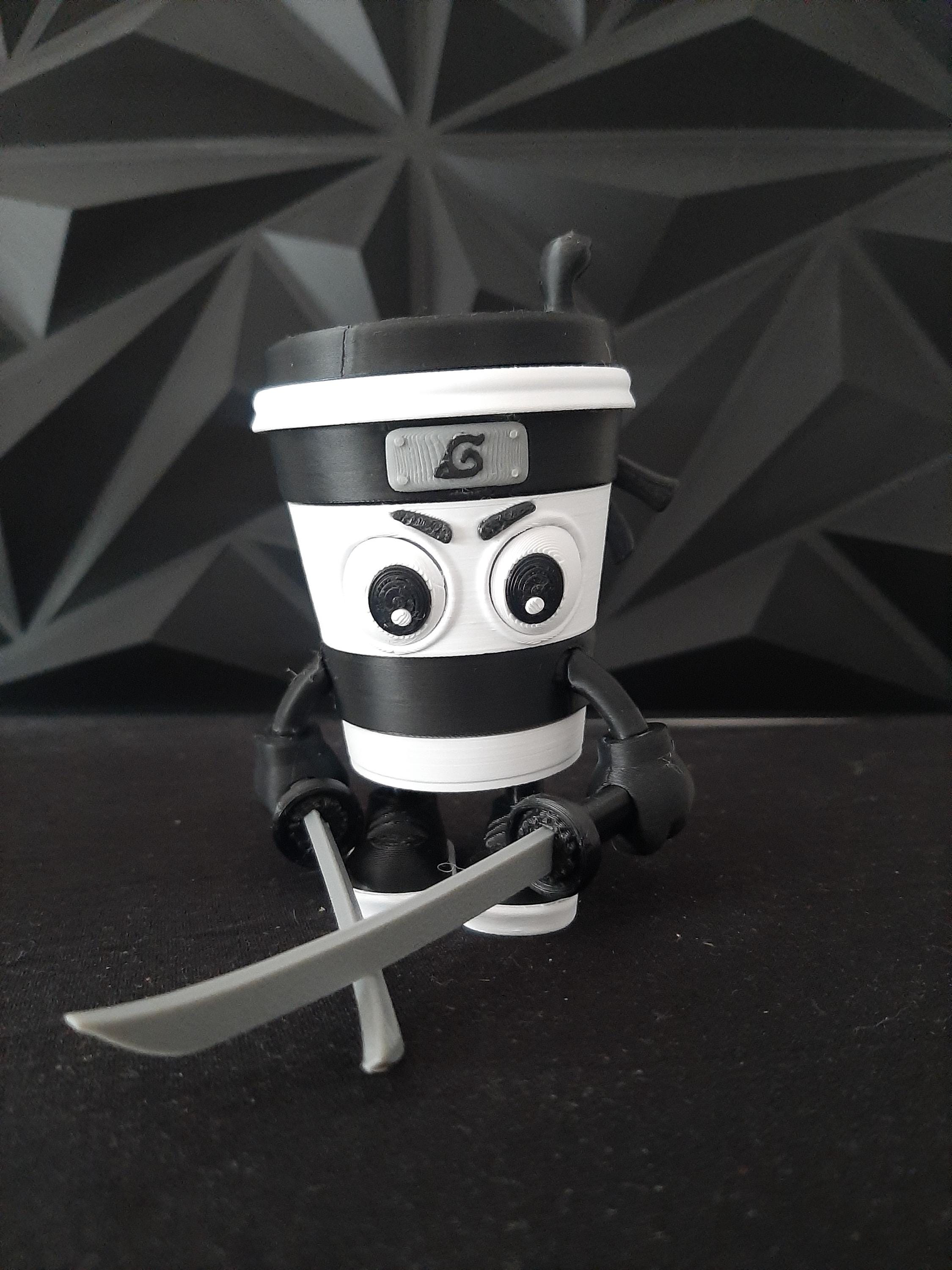 Cappuccino Assassino Italian Brainrot 3D Printed Collectible