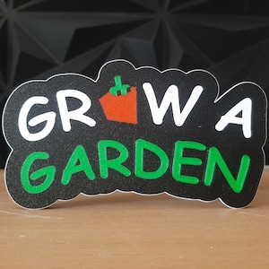 roblox grow a garden sign