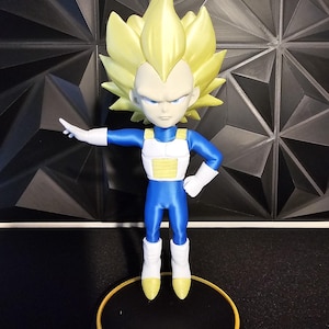 Dragonball z kid Vegeta inspired figure