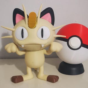 Figurine inspirée des Pokémon Miaouss