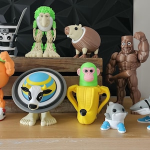 Italian Brainrot character figures 3d printed