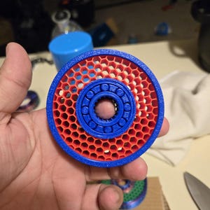 Fidget Spinner 3D Printed Stress Relief Desk Toy for Focus and Fun ADHD Toy for Autism Fidget Toy for Kids   Focus Spinner Anxiety Gift
