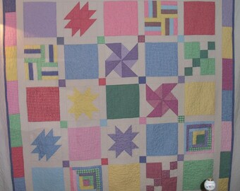 Quillt Gingham Sampler Treasury Bed Special Offering by artdesignsbydanielle NEW Free Shipping