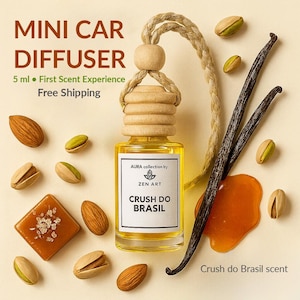 Diffuseur d'arômes pour voiture Crush do Brasil | 5 ml Première expérience parfumée
