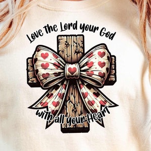 Coquette Valentine Jesus, Valentine Bow Bible Verse Png, Valentine Shirt, Love Jesus Design, Valentine Jesus Png, Valentine Design Download