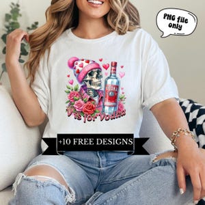 V is for Vodka Anti Valentine Png, Trendy Valentine Png, Funny Drinking Valentine Sublimation Design, Funny Vday png, popular Trendy png