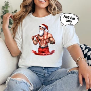 Sexy Santa Beard PNG,I Love a Man with a Beard Christmas Design, Vintage Merry Christmas PNG,Holiday Sublimation Digital,Funny Christmas Png