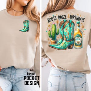 Nashville Birthday PNG, Cowgirl Birthday Party Squad, Nash Bash, Boots Booze Birthdays, Girls Trip Sublimation, Matching Birthday Shirts