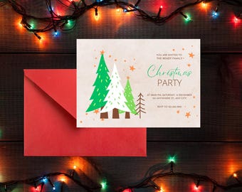 Christmas Party Invitation (customized)