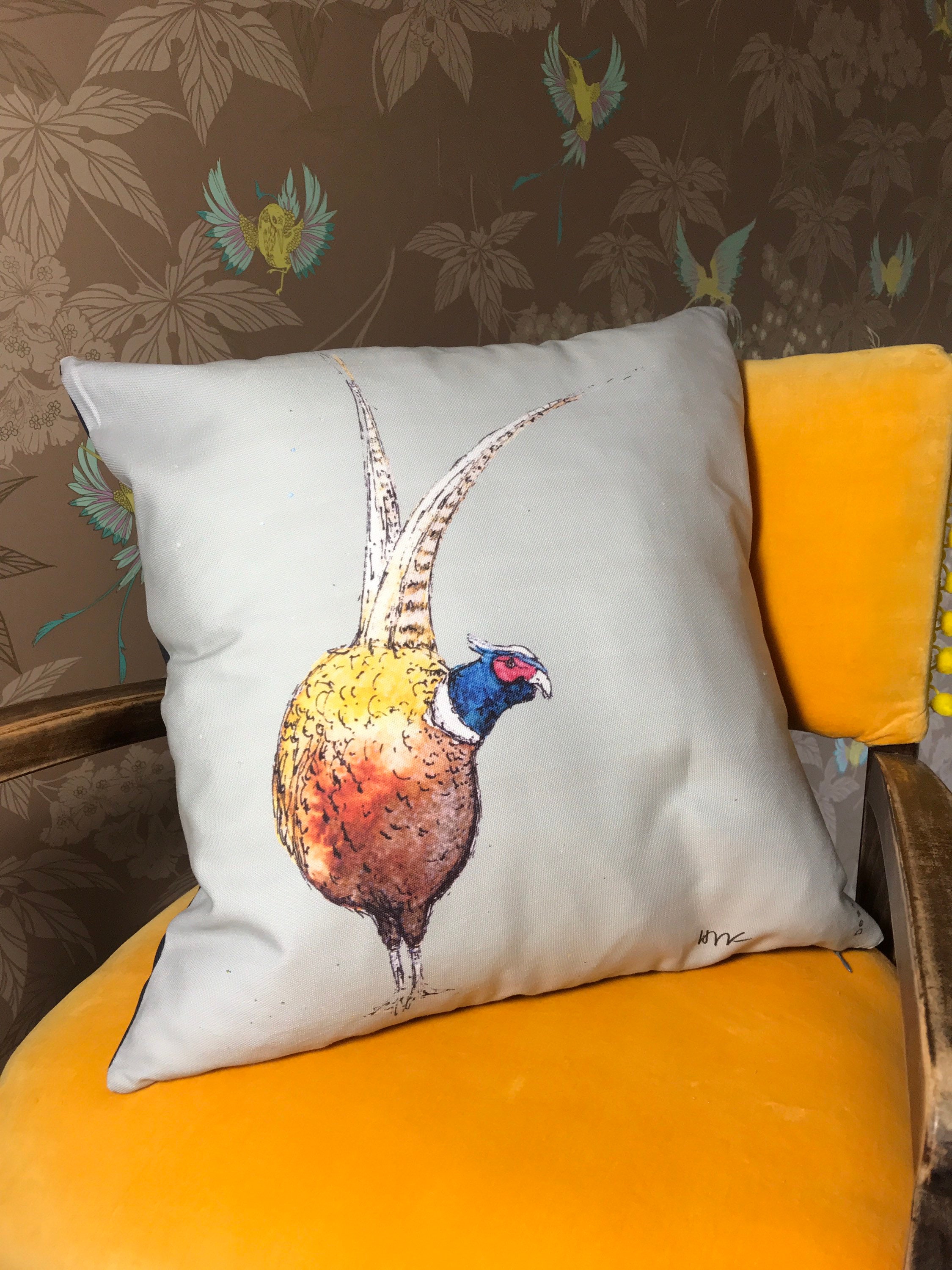 pheasant cushions