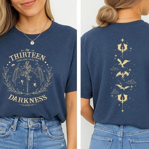 Retro The Thirteen Throne Of Glass Shirt, From Darkness Claim Us Tshirt, Bookish Gift, Fantastic Reader Sweatshirt