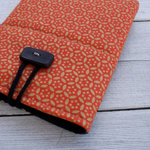 Housse pour ordinateur portable, housse pour MacBook, étui pour ordinateur pour tout appareil (iPad, téléphone)/lin/rembourrage (étui pour ordinateur portable matelassé) Cadeau/cadeau parfait