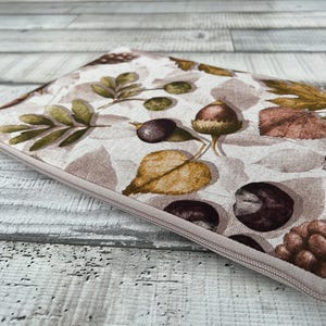Housse pour ordinateur portable au design unique, housse pour MacBook, étui pour tous les appareils / Coton / Rembourrée (fait main) (manche matelassée) Cadeau parfait/cadeau
