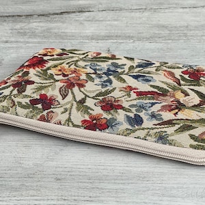 Bellissima custodia, marsupio, pochette per piccoli oggetti, piccola borsa, borsa per mouse del computer/custodia per caricabatterie/arazzo/floreale/regalo perfetto/presente