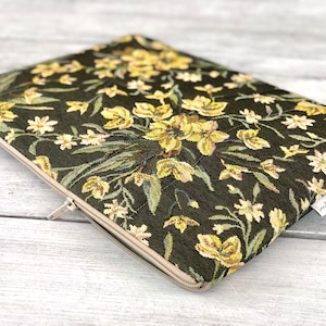Housse pour ordinateur portable, housse pour MacBook, étui pour ordinateur portable pour tous les types d'ordinateurs portables/Tapisserie/Rembourrée (étuie matelassée pour ordinateur portable) Cadeau parfait/Cadeau #Ggel3