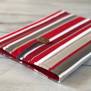 Housse pour ordinateur portable au design unique, étui pour tablette, étui pour iPad, étui pour MacBook, étui pour ordinateur / rembourré / coton / parfait cadeau/cadeau fait main #Mdrz1