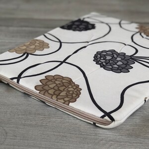Housse matelassée pour ordinateur portable, housse MacBook faite main, coque d'ordinateur en coton, étui pour n'importe quel appareil, housse iPad/rembourrée/ cadeau parfait/cadeau