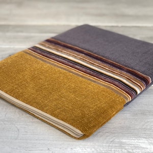 Housse pour ordinateur portable faite main, housse MacBook de qualité, étui pour n'importe quel appareil, ordinateur portable, étui pour iPad/tapisserie/rembourré/rayé Cadeau parfait/Cadeau # G19