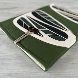Housse pour ordinateur portable faite main, étui pour ordinateur portable, housse d'ordinateur portable pour tous les appareils, étui pour ordinateur, housse matelassée/coton/rembourrage/cadeau parfait/cadeau