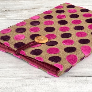 Housse pour ordinateur portable faite main, housse pour MacBook faite main, étui pour ordinateur portable, housse pour iPad/tapisserie/rembourrage (poche pour ordinateur portable matelassée) cadeau/cadeau parfait # G9