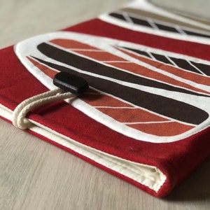 Housse pour ordinateur portable faite main, housse MacBook, étui MacBook, étui pour iPad, étui pour tout appareil/rembourré/coton/feuilles cadeau parfait/cadeau #Mlap7