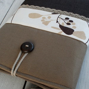 Computer Tasche für alle Arten von Laptops, MacBook Tasche, gesteppte Laptop Tasche, Leinen/gepolstert Perfektes Geschenk