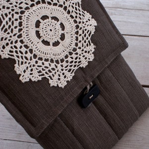 Dekorierte Computertasche, Laptophülle, Laptophülle, für jedes Gerät / gepolstert / Leinen / einzigartiges Design Laptophülle Perfektes Geschenk