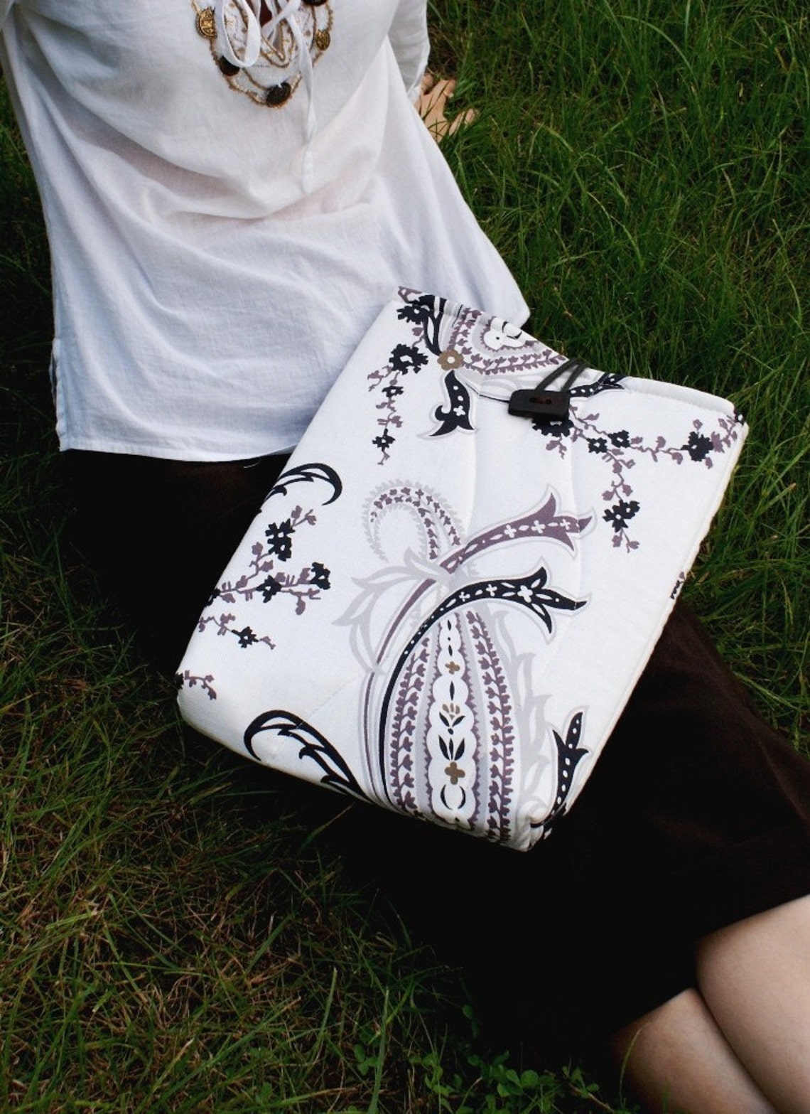 Quilted Laptop Sleeve Macbook Sleeve Case for Any Device Etsy